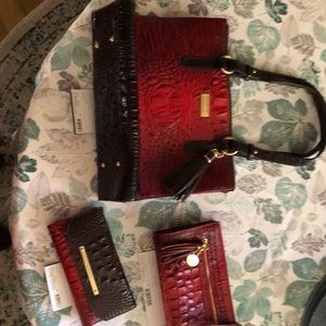 Brahmin Anna Tri-color Croc Bundle